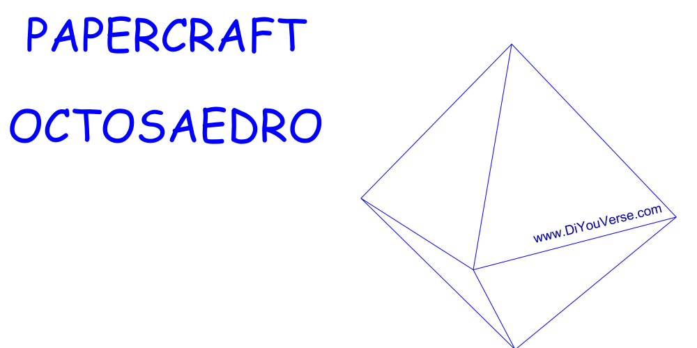 PaperCraft – Octosaedro