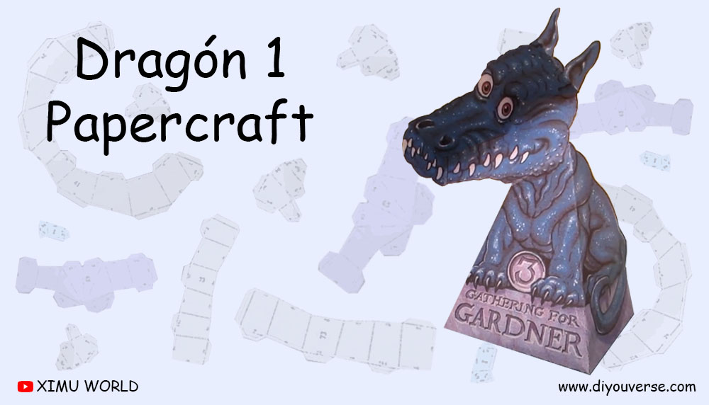 Dragón 1 Papercraft