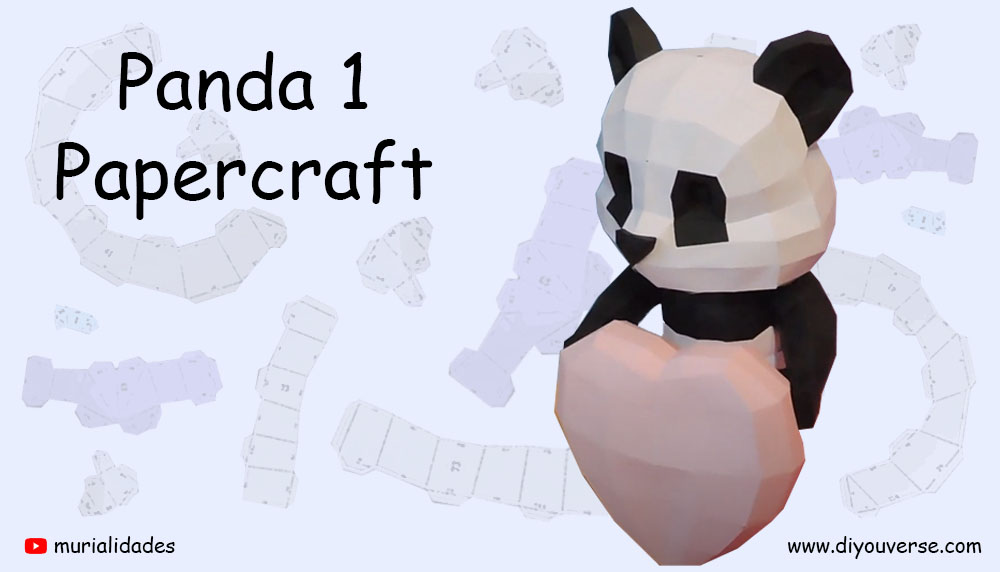 Panda 1 Papercraft