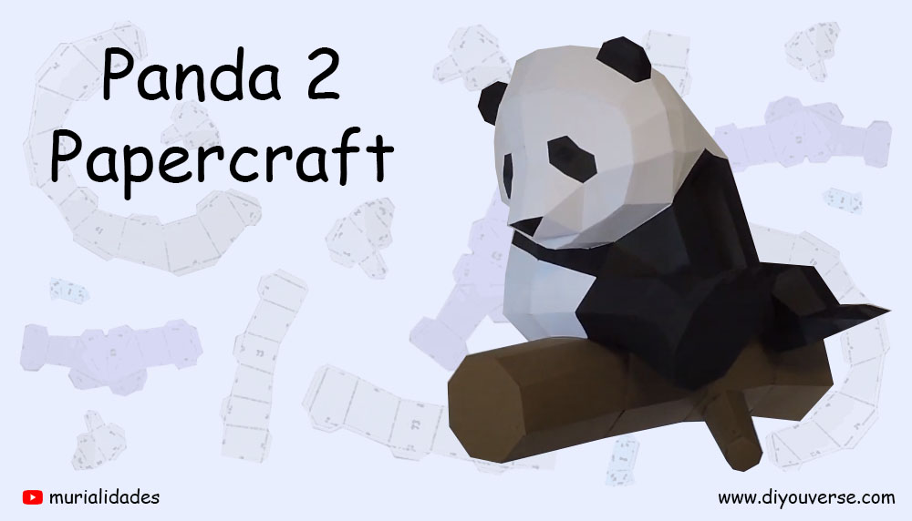 Panda 2 Papercraft