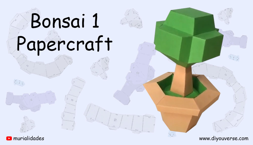 Bonsai 1 Papercraft
