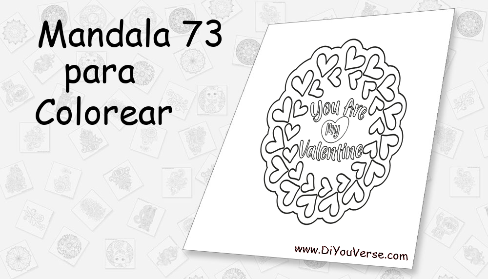 Mandala 73 Para Colorear