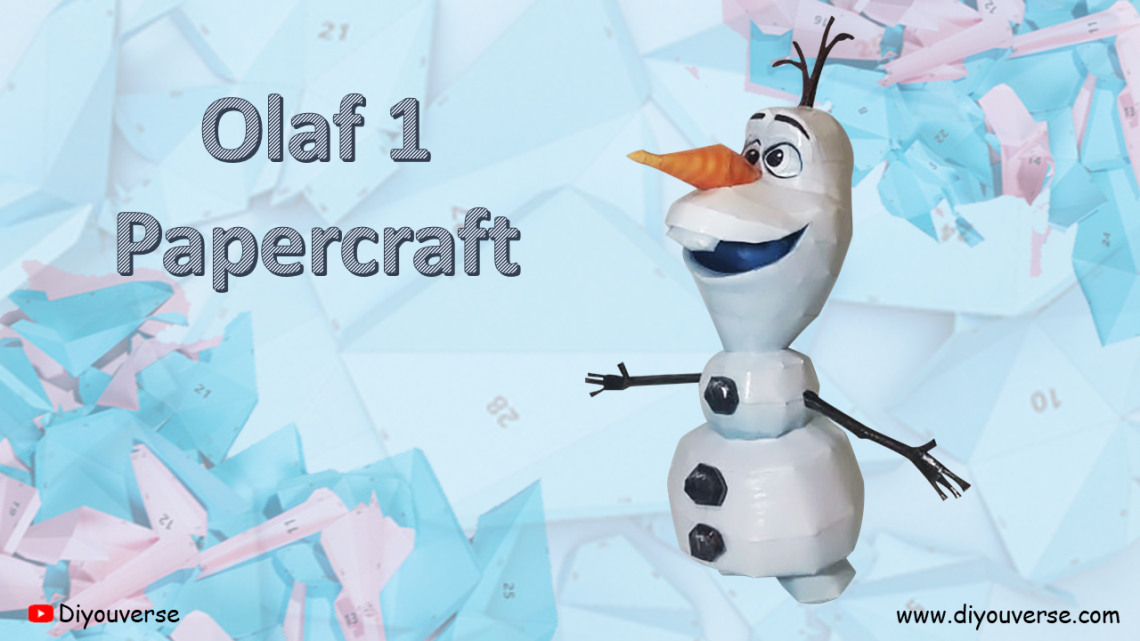Olaf 1 Papercraft