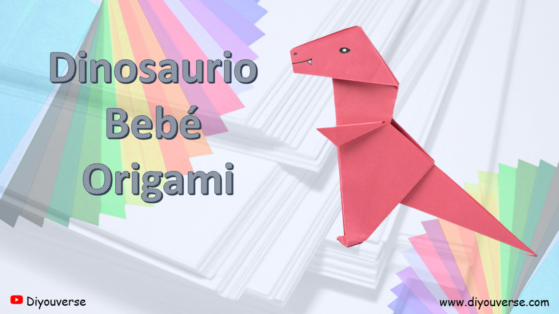 Dinosaurio Bebé Origami