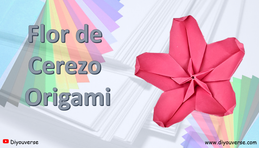 Flor de Cerezo Origami