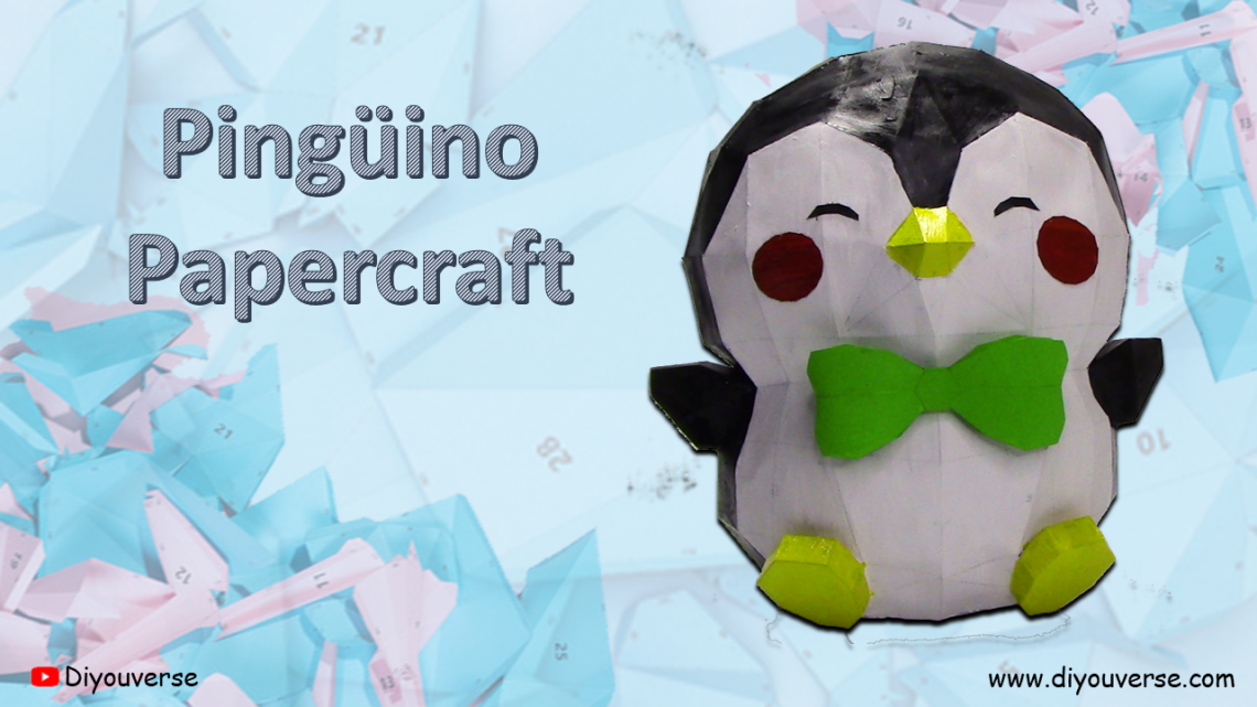 Pingüino Papercraft
