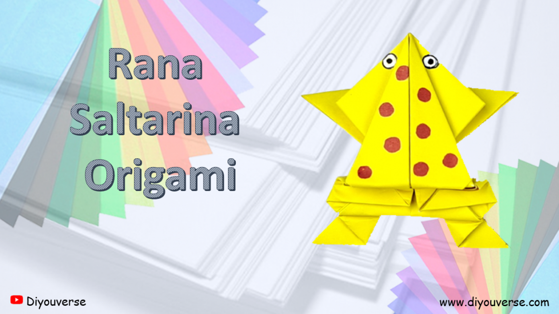 Rana Saltarina Origami