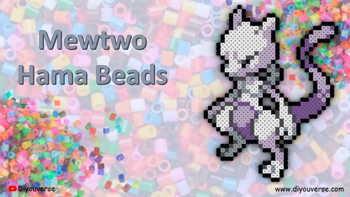 Mewtwo Hama Beads