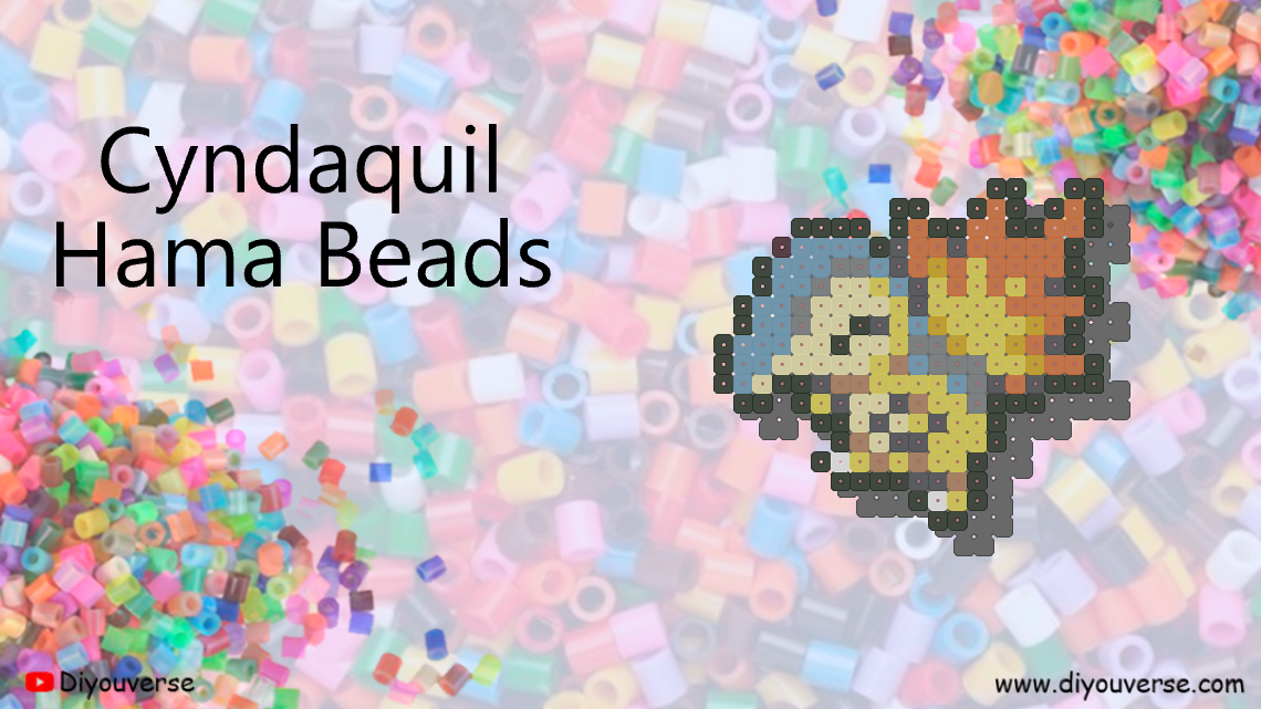 Cyndaquil Hama Beads
