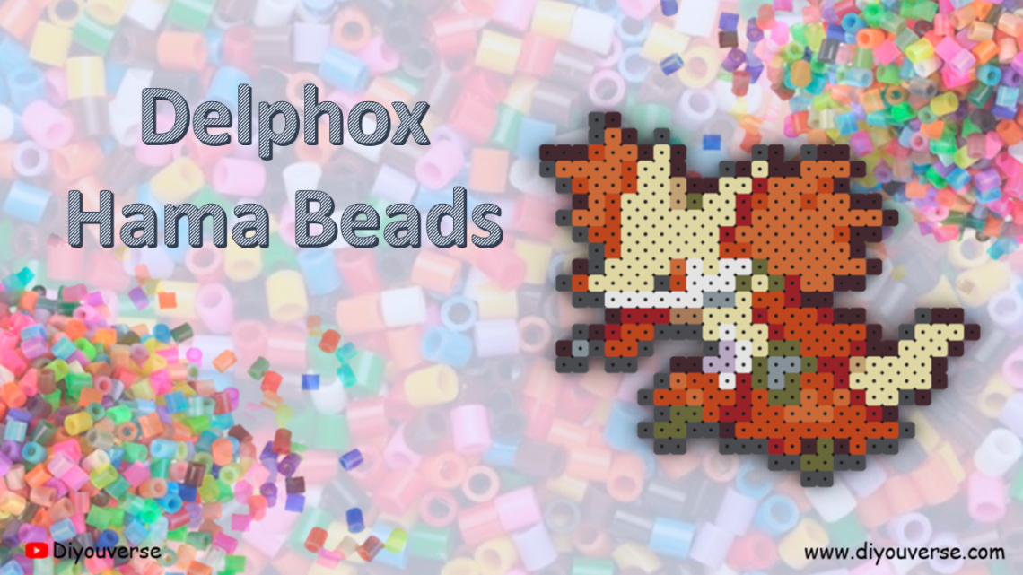 Delphox Hama Beads