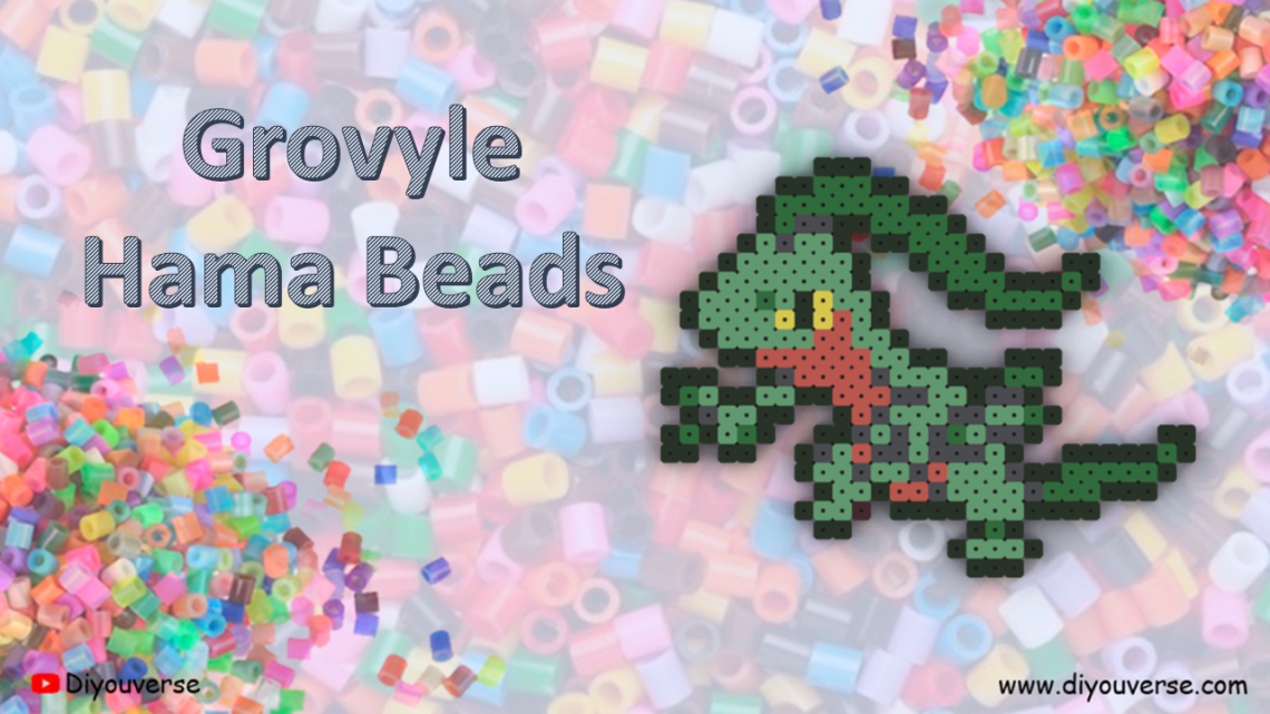 Grovyle Hama Beads