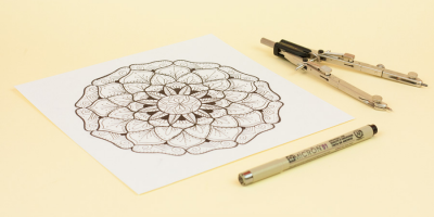 Curso de Mandalas – Materiales para hacer un mandala