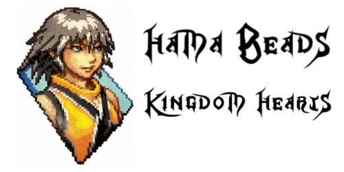 Kingdom Hearts - Patrones Pixel Art (Hama Beads)