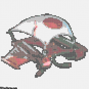 Fortnite Paracaidas (Glider) - Hama Beads